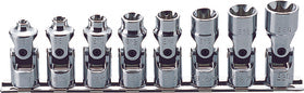 Ko-ken RS3441M/11 3/8 Sq. Dr. Universal NUT GRIPÂ® Socket set  8mm-19mm - 11 pieces