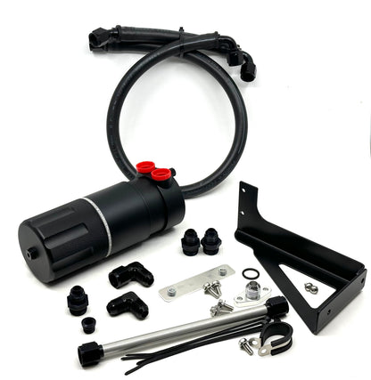 Mazda RX7 FD3S Assembled XL Catch Can Kit for TURBLOWN OIL FILLER NECK