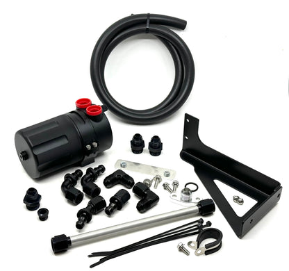 Mazda RX7 FD3S Unassembled LARGE Catch Can Kit for TURBLOWN OIL FILLER NECK