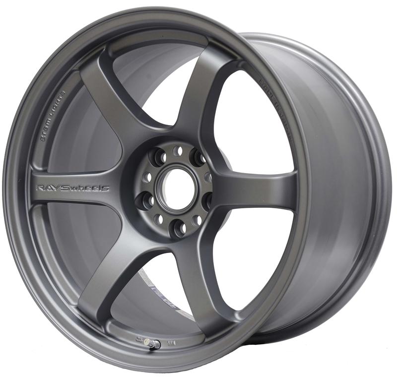 Gram Lights 57DR 15x8.0 +35 5x114.3 Gunblue Wheel
