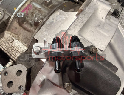 Mazda RX7 FD3S 6AN/6AN to 5/16" Barb Fuel Line Bulkhead Kit