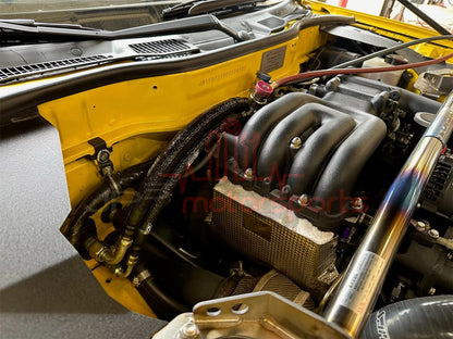 Mazda RX7 FD3S 13B-REW AC Line Kit for SMIC/FMIC (LHD) ***DENSO Evaporator*** (Big Turbo)
