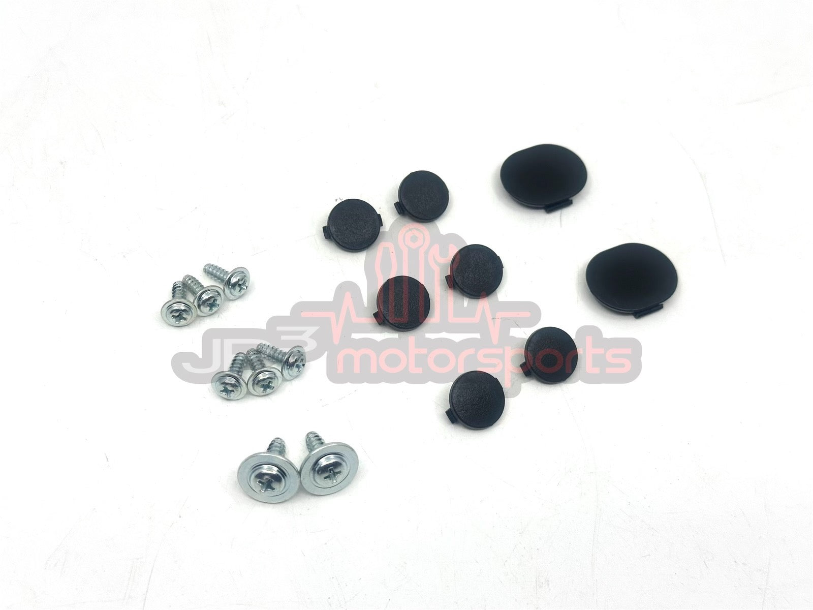Mazda RX7 FD3S Windshield Cowl Trim Caps & Screw Kit (OEM)