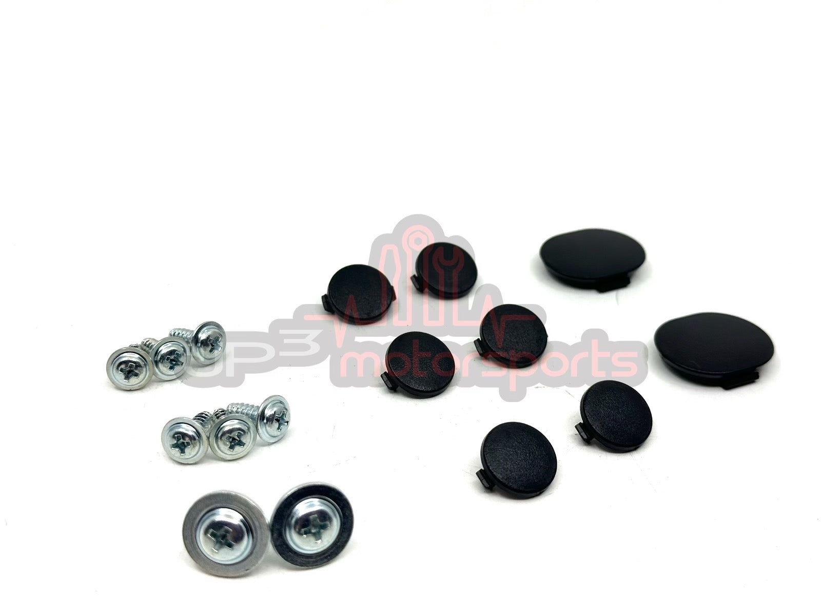 Mazda RX7 FD3S Windshield Cowl Trim Caps & Screw Kit (OEM)