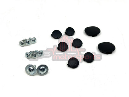 Mazda RX7 FD3S Windshield Cowl Trim Caps & Screw Kit (OEM)