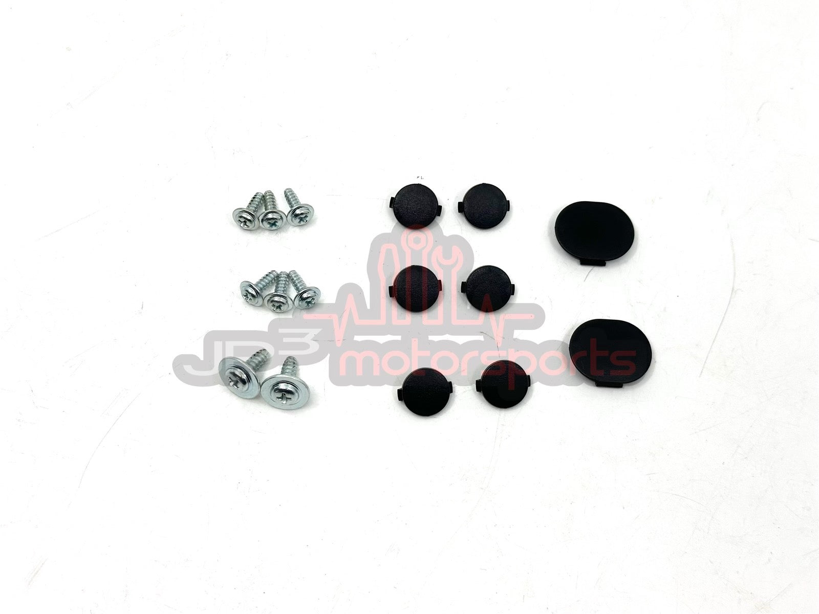 Mazda RX7 FD3S Windshield Cowl Trim Caps & Screw Kit (OEM)