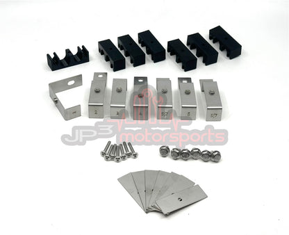 Mazda RX7 FD3S Fuel Line Retainers (Aftermarket 8AN Feed & 6AN Return)