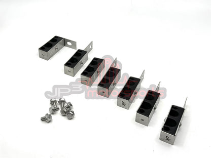 Mazda RX7 FD3S Fuel Line Retainers (Aftermarket 8AN Feed & 6AN Return)