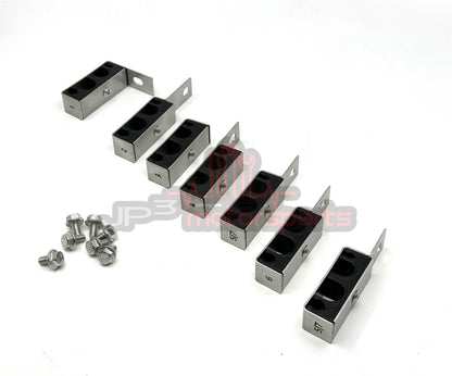 Mazda RX7 FD3S Fuel Line Retainers (Aftermarket 8AN Feed & 6AN Return)