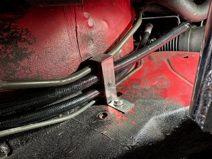 Mazda RX7 FD3S Fuel Line Retainers (Aftermarket 8AN Feed & 6AN Return)