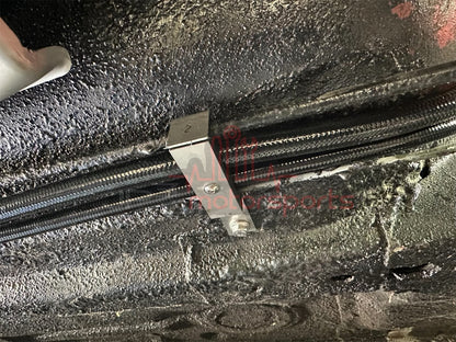 Mazda RX7 FD3S Fuel Line Retainers (Aftermarket 8AN Feed & 6AN Return)