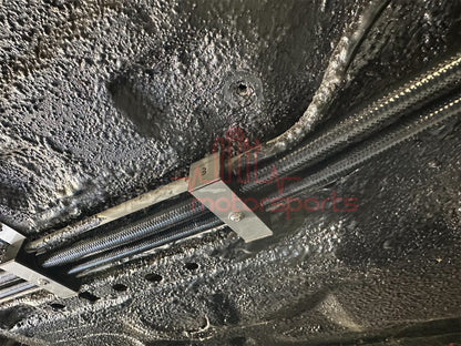 Mazda RX7 FD3S Fuel Line Retainers (Aftermarket 8AN Feed & 6AN Return)