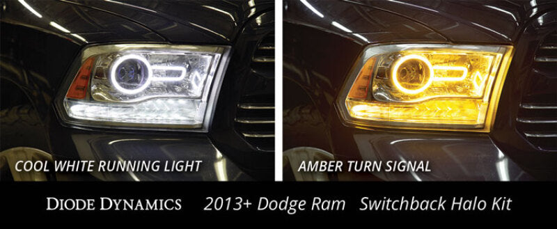 Diode Dynamics Dodge Ram Halo Lights LED 13-18 Ram Switchback Kit