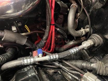 Mazda RX7 FD3S 13B-REW AC Line Kit for OEM SMIC/FMIC (RHD) ***'92 and Earlier R12 Style Evaporator***