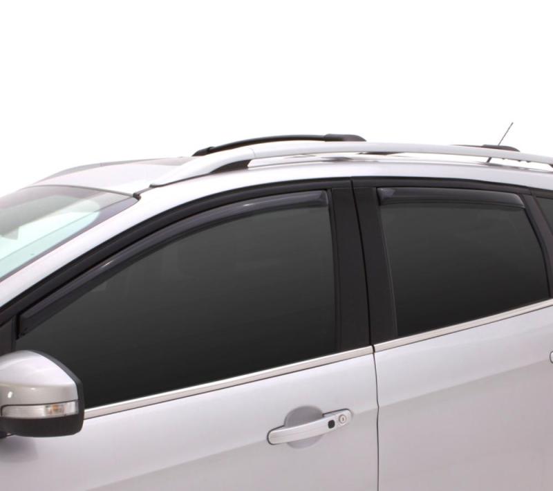 AVS 14-18 Subaru Forester Ventvisor In-Channel Front & Rear Window Deflectors 4pc - Smoke