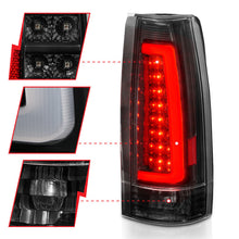 Load image into Gallery viewer, ANZO 1999-2000 Cadillac Escalade LED Taillights Black Housing Clear Lens Pair
