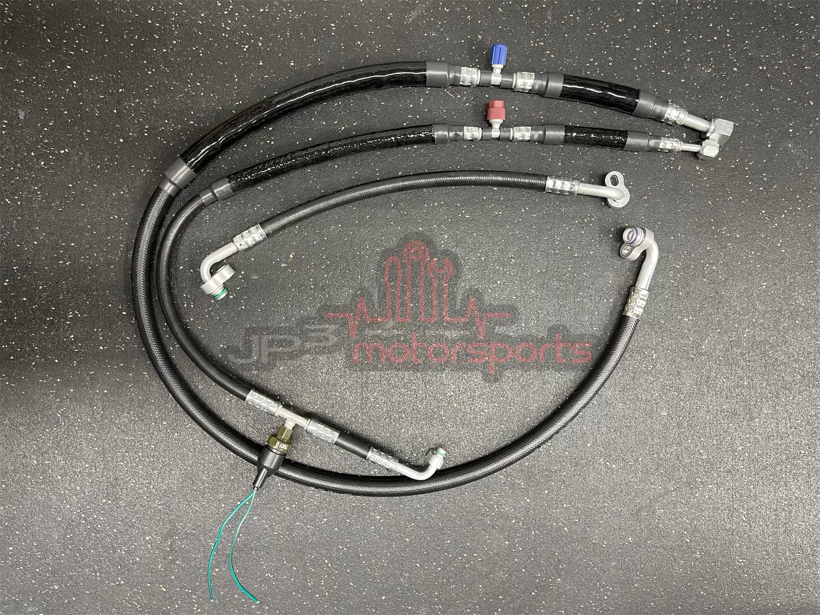 Mazda RX7 FD3S 13B-REW AC Line Kit for Greddy Vmount (LHD) ***DENSO Evaporator***