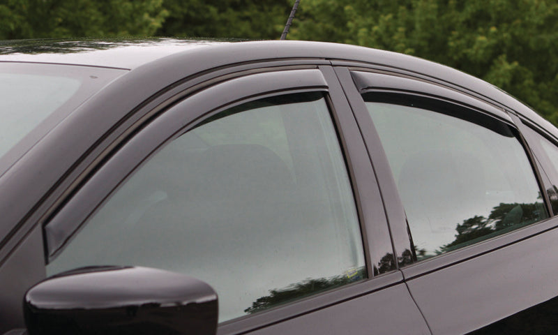 AVS 03-08 Toyota Corolla Ventvisor In-Channel Front & Rear Window Deflectors 4pc - Smoke