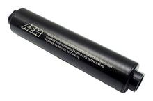 Load image into Gallery viewer, AEM Universal High Flow -10 AN Inline Black Fuel Filter