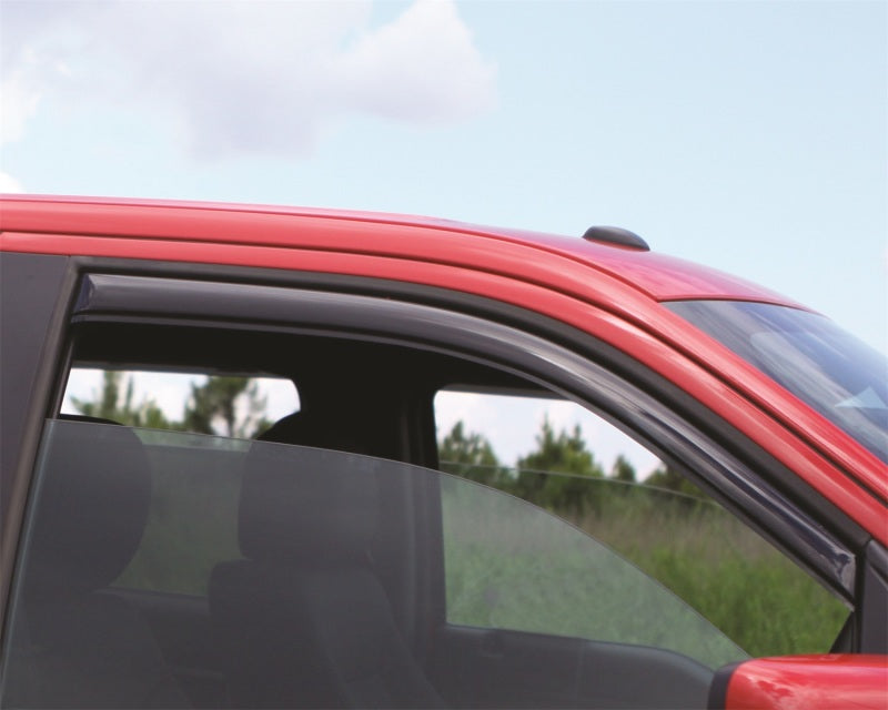 AVS 17-18 Nissan Titan Standard Cab Ventvisor In-Channel Window Deflectors 2pc - Smoke