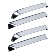 Load image into Gallery viewer, AVS 84-96 Jeep Cherokee (4 Door) Ventshade Front &amp; Rear Window Deflectors 4pc - Stainless