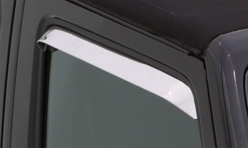 AVS 65-78 Volkswagen Beetle Ventshade Window Deflectors 2pc - Stainless