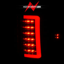 Load image into Gallery viewer, ANZO 2007-2013 GMC Sierra LED Tail Lights w/ Light Bar Black Housing Smoke Lens