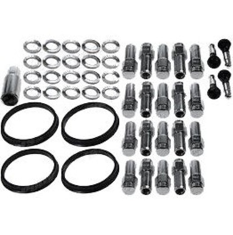 Race Star 14mm x 1.5 1.38in. Shank w/ 7/8in. Head Dodge Charger Closed End Lug Kit - 20 PK