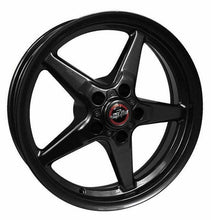 Load image into Gallery viewer, Race Star 92 Drag Star Bracket Racer 15x8 5x4.50BC 5.25BS Gloss Black Wheel