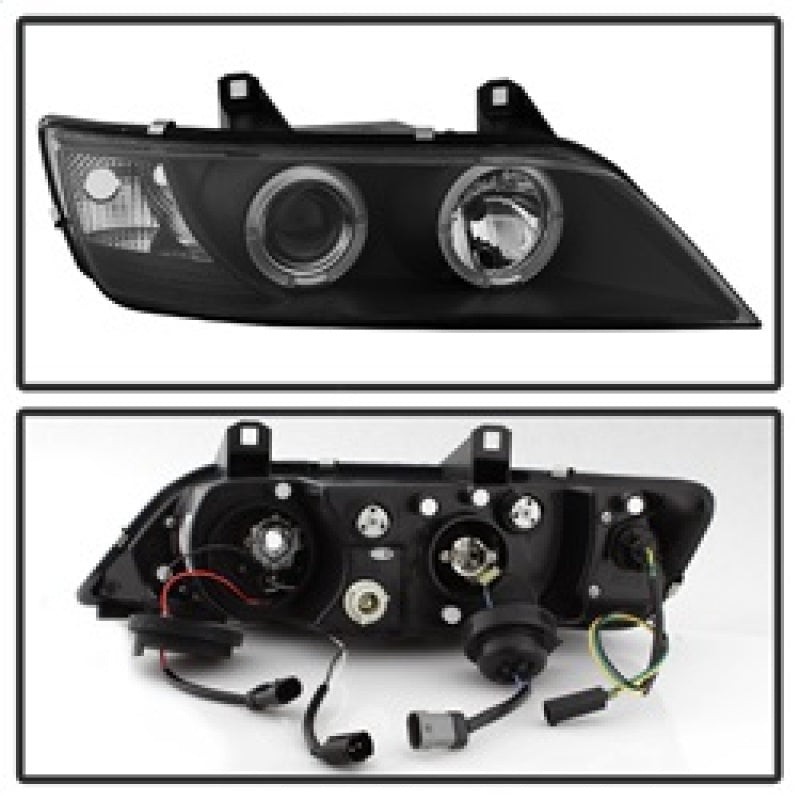 Spyder BMW Z3 96-02 Projector Headlights LED Halo Black High