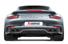 Load image into Gallery viewer, Akrapovic 16-17 Porsche 911 Turbo/Turbo S (991.2) Slip-On Line (Titanium) (Req. Tips/Diffuser)