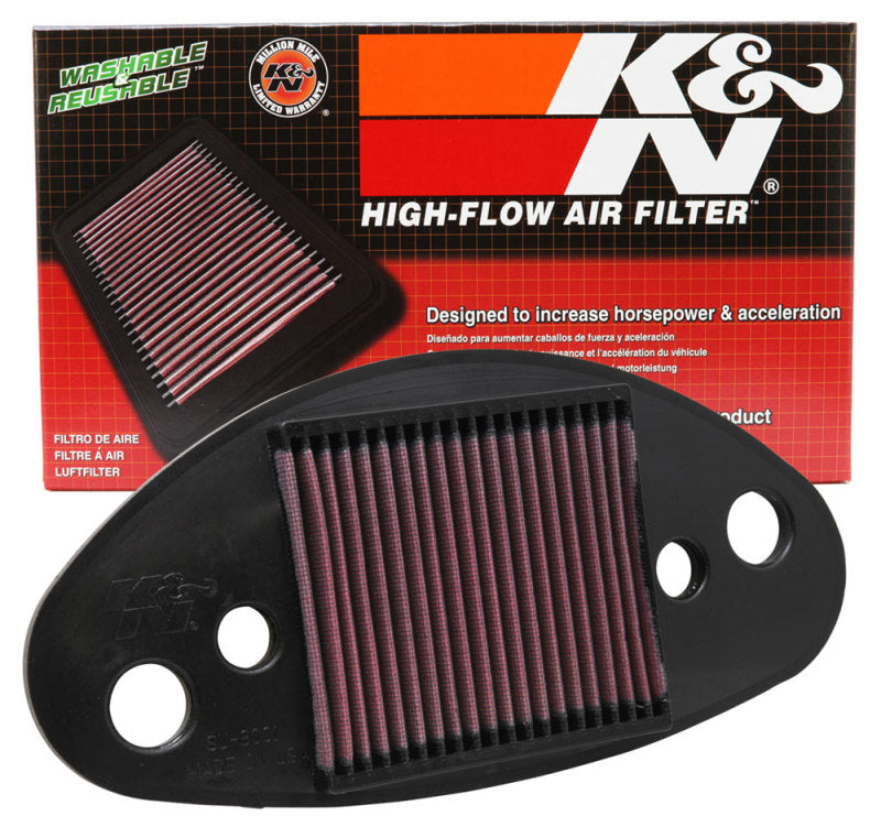 K&N Replacement Air Filter for 01-04 Suzuki VL800LC Intruder / 05
