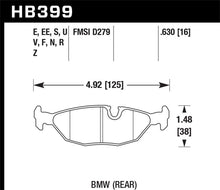 Load image into Gallery viewer, Hawk 84-4/91 BMW 325 (E30) HP+ Street Rear Brake Pads