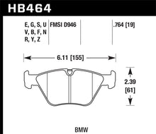 Load image into Gallery viewer, Hawk 01-06 BMW 330Ci / 01-05 330i/330Xi / 03-06 M3 HPS Street Front Brake Pads