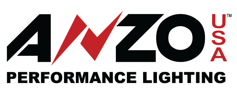 ANZO 2016-2017 Toyota Tacoma LED Taillights Black
