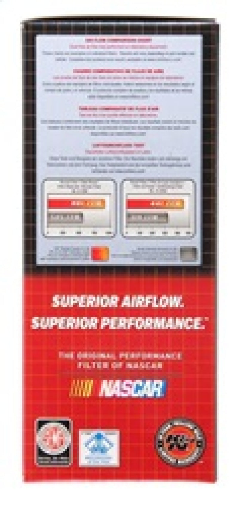 K&N Replacement Unique Panel Air Filter for 07-15 KTM 125