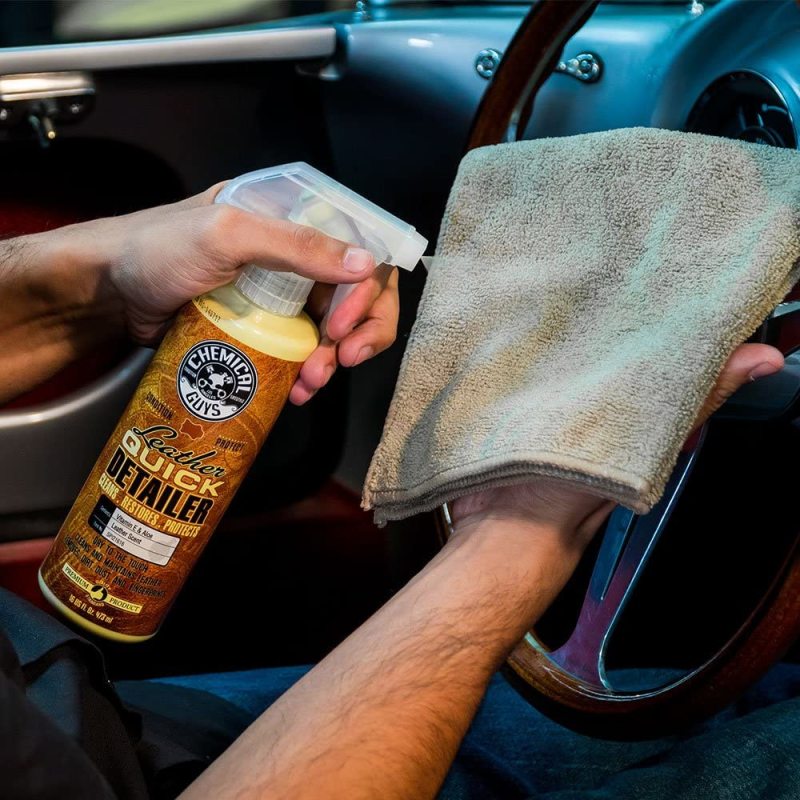 Chemical Guys Leather Quick Detailer Care Spray - Matte Finish - 16oz —  Panda Motorworks