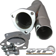 Load image into Gallery viewer, QTP 2.25in Weld-On QTEC Exhaust Cutout Y-Pipe
