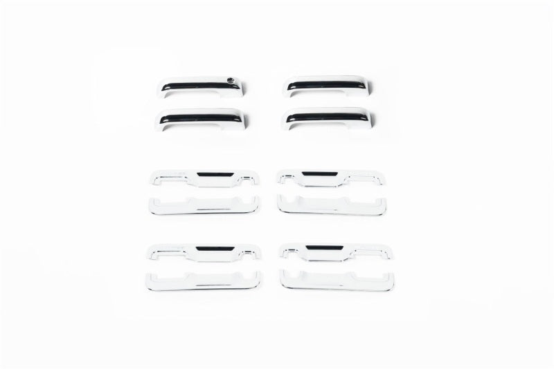 Putco 17-20 Ford SuperDuty Door Handle Covers (4DR) w/ Driver Keyhole (Covers Functional Sensors)