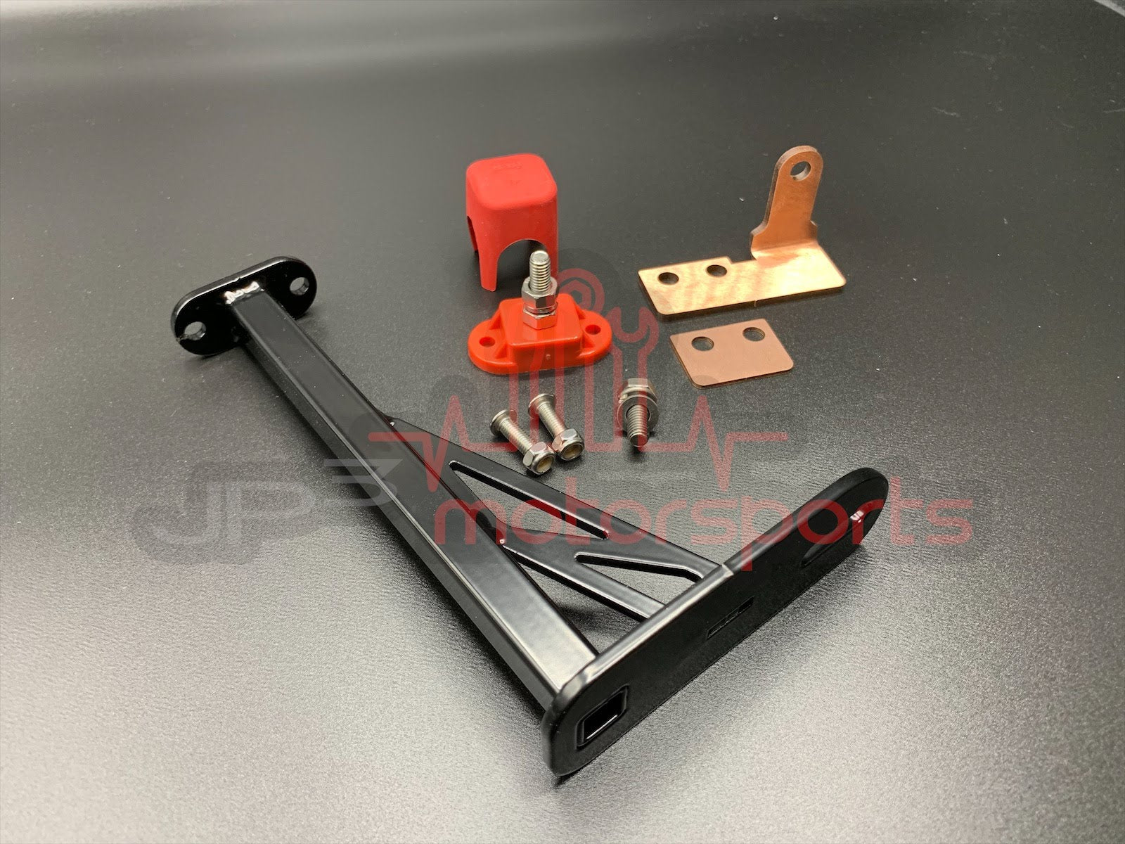 Mazda RX7 FD3S Battery Fuse Block Bracket (Relocated Batteries - Red)