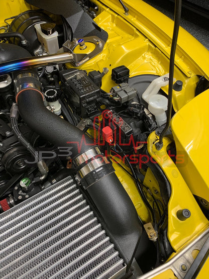 Mazda RX7 FD3S Battery Fuse Block Bracket (Relocated Batteries - Red)