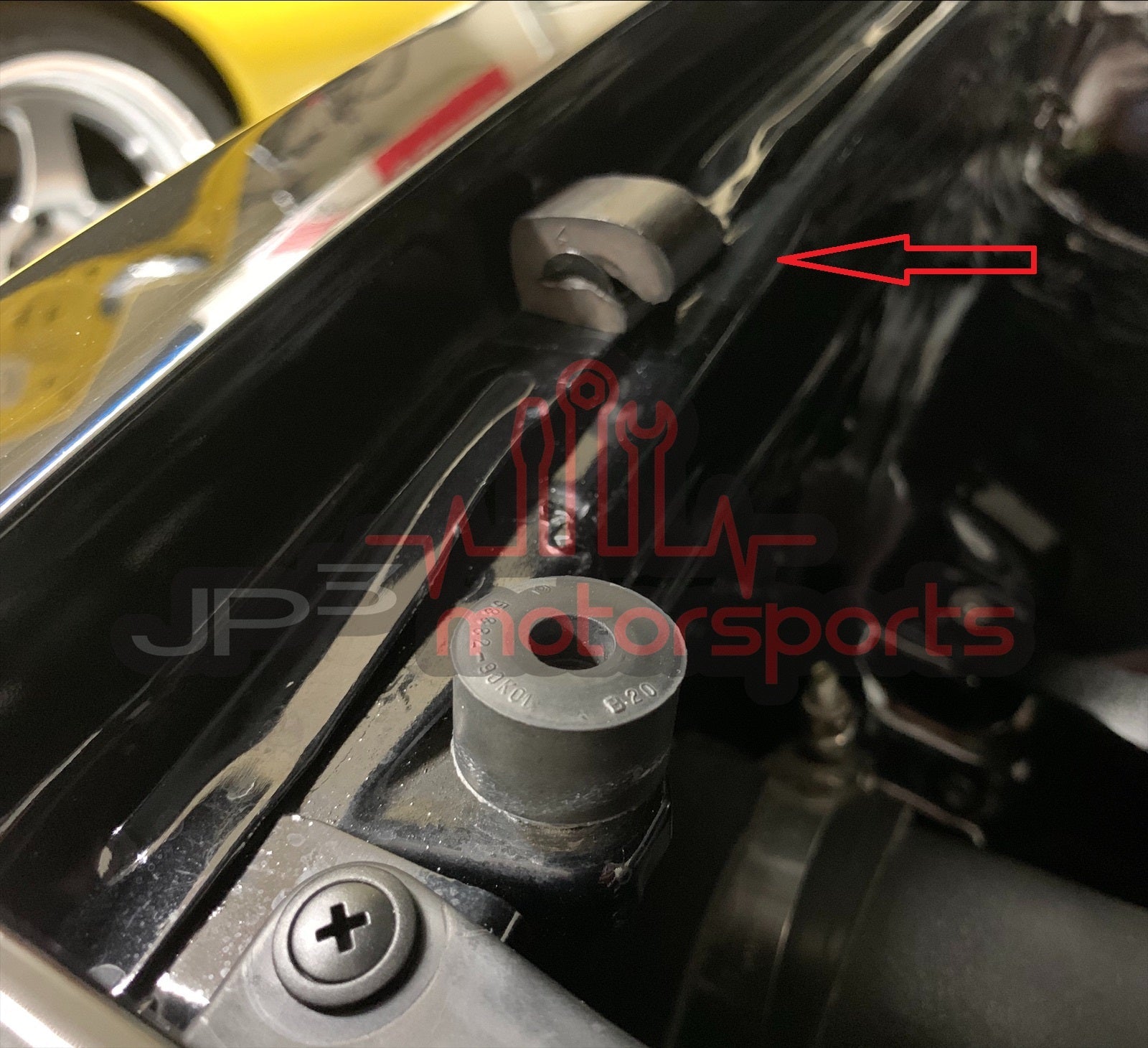 Toyota Fender to Hood Bumper Set