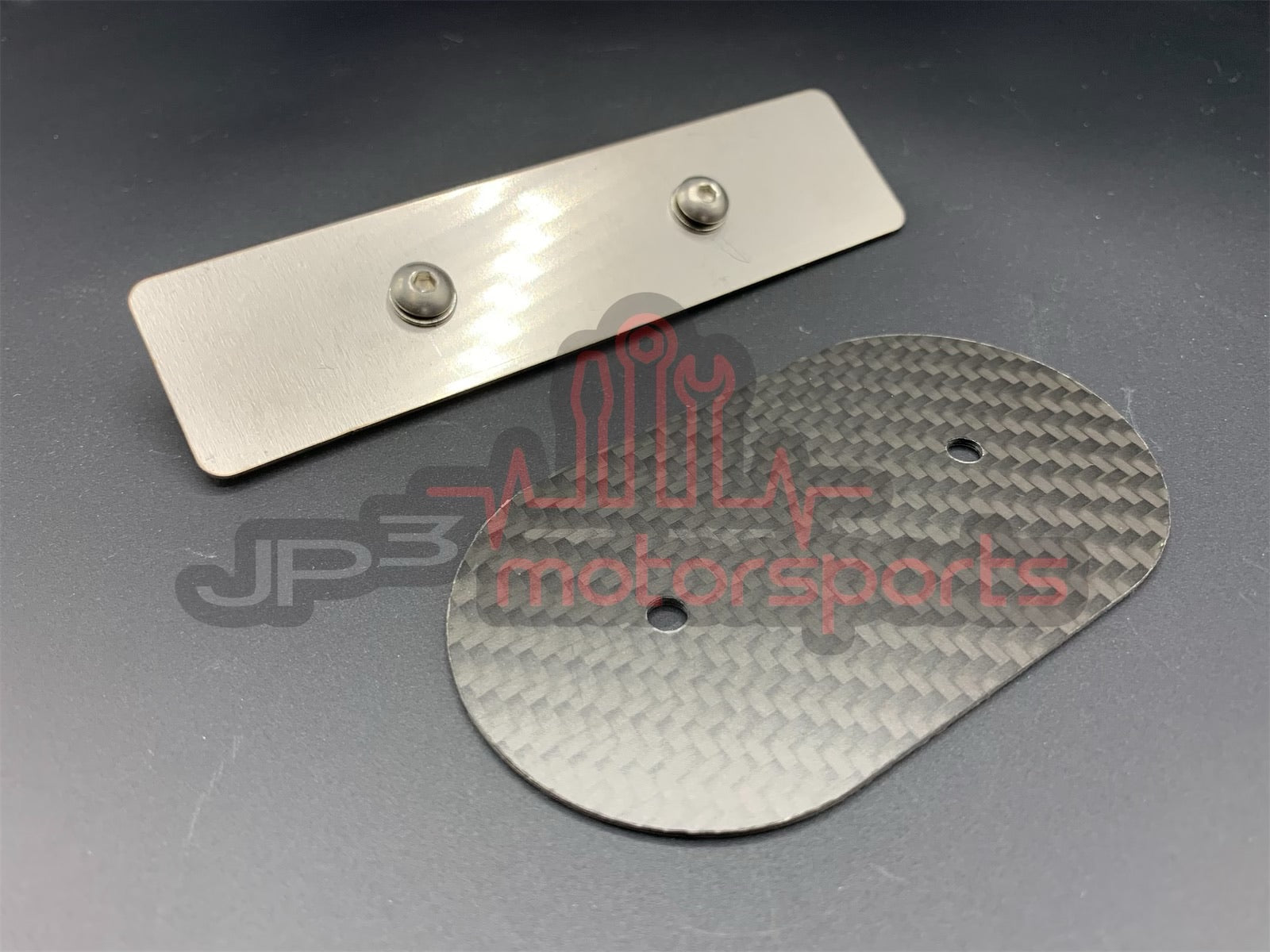 AC Firewall Block Off Plate (Carbon Fiber)