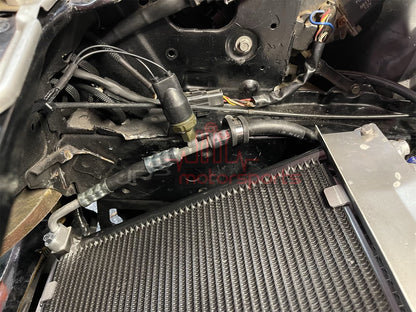 Mazda RX7 FD3S 13B-REW AC Line Kit for Greddy Vmount (RHD) ***'93 and later R134 Style Evaporator***