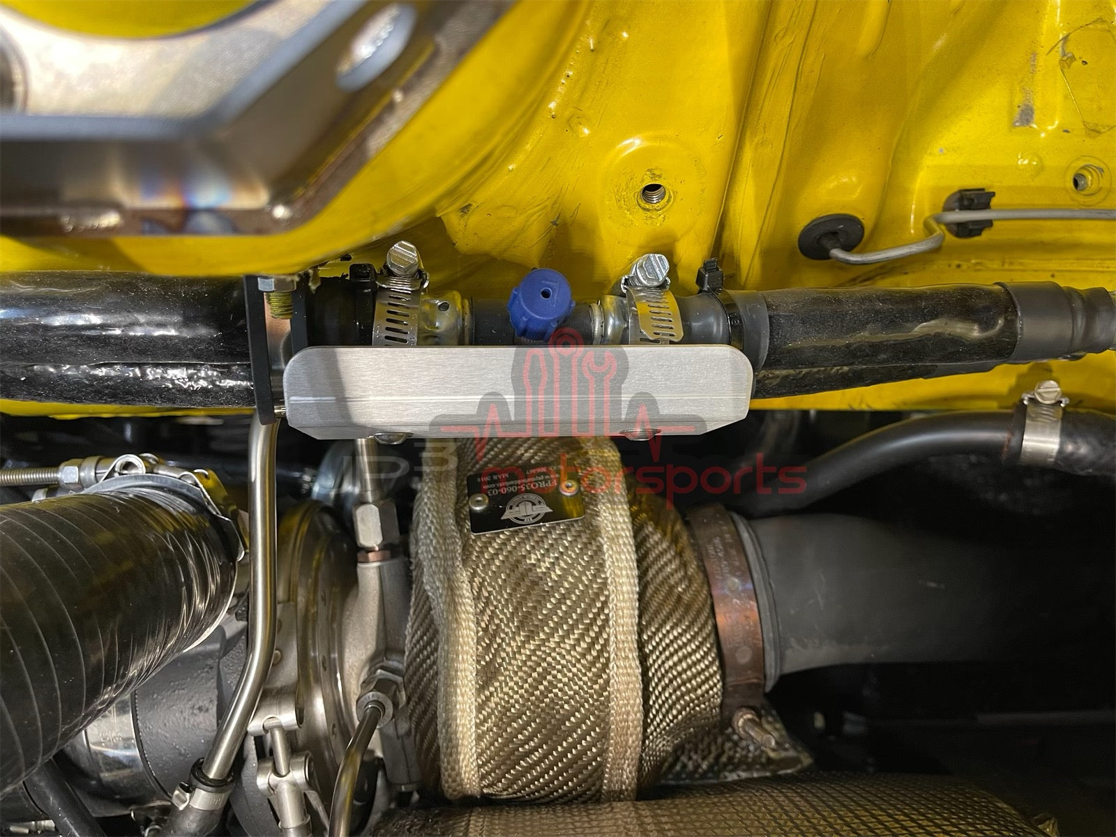 Mazda RX7 FD3S AC Line Heat Shield (LHD)
