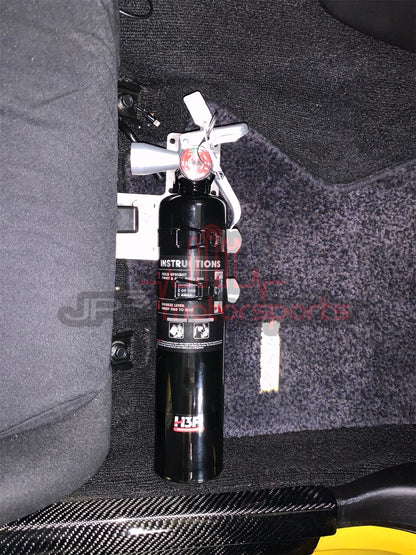 Mazda RX7 FD3S Fire Extinguisher Passenger Seat Mount for OEM & OEM Recaro Seat w/ Tilt Rails