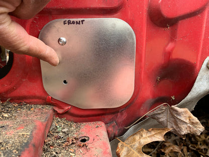 Mazda RX7 FD3S AC & Heater Core Firewall Block Off Plate (Carbon Fiber)