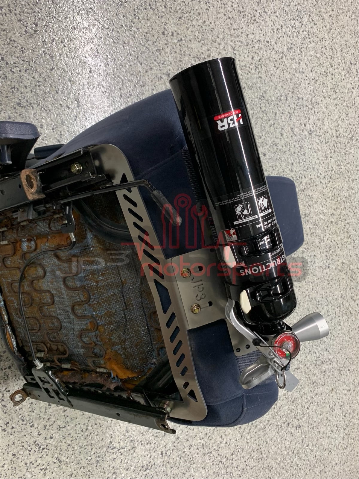 Mazda RX7 FC3S Fire Extinguisher Passenger Seat Mount JP3 Motorsports
