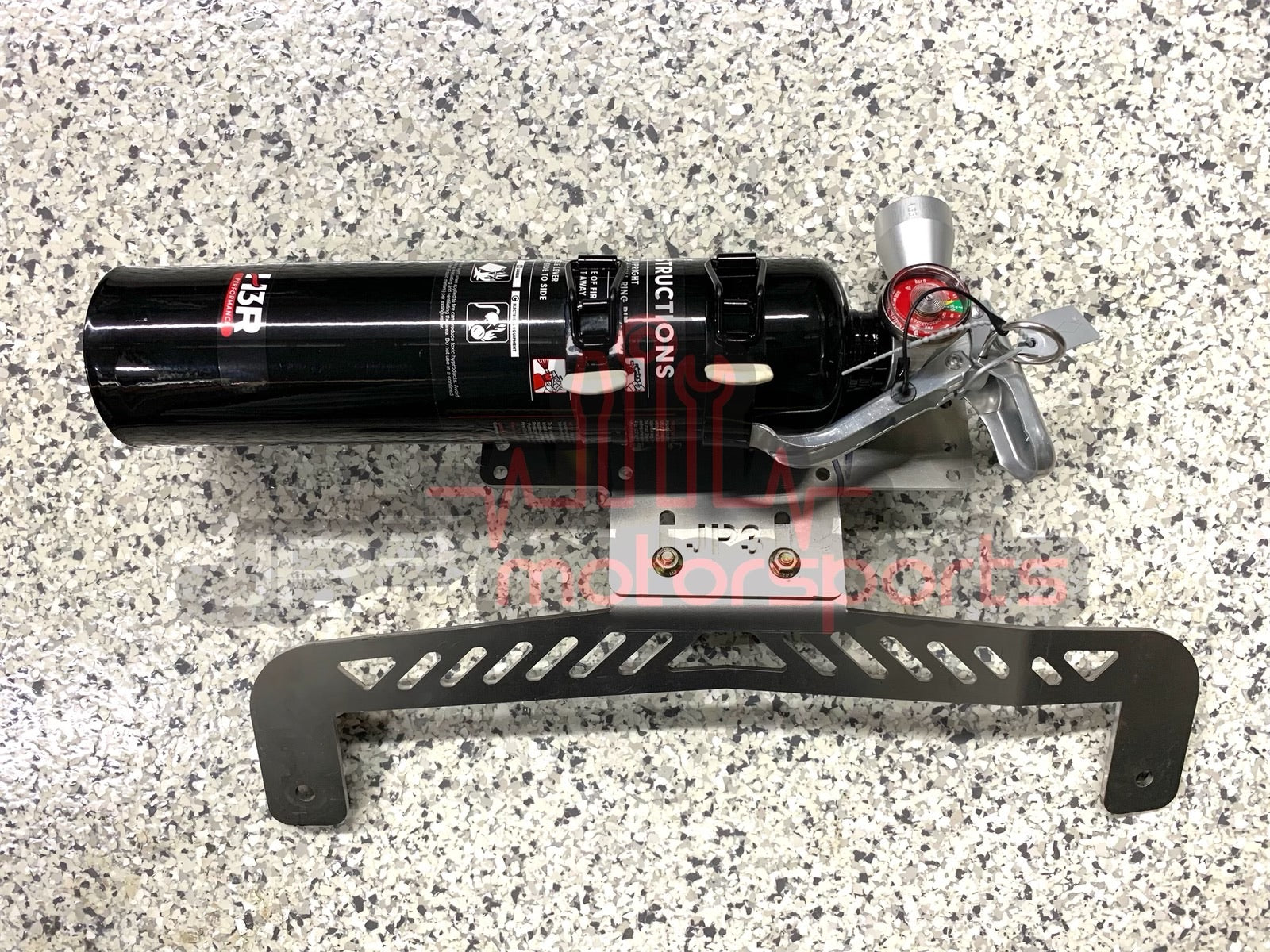 Mazda RX7 FC3S Fire Extinguisher Passenger Seat Mount JP3 Motorsports