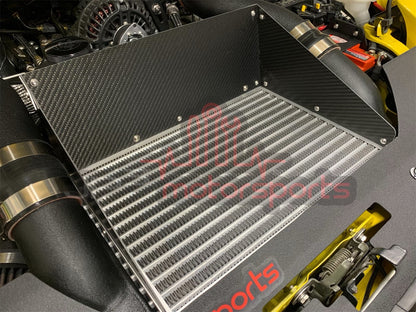 Mazda RX7 FD3S Greddy Vmount Intercooler Duct (Carbon)